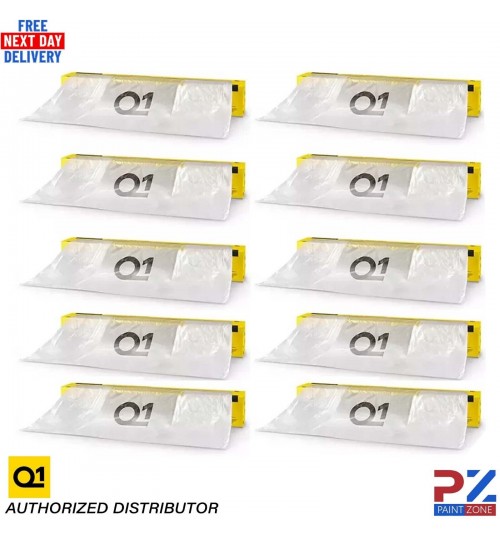 10X Q1 MASKING FILM SHEETING ROLL PREMIUM AUTOMOTIVE PAINT PROTECTON - 5M X 120M